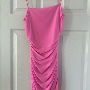 Princess Polly Vibrant Pink Mini Dress